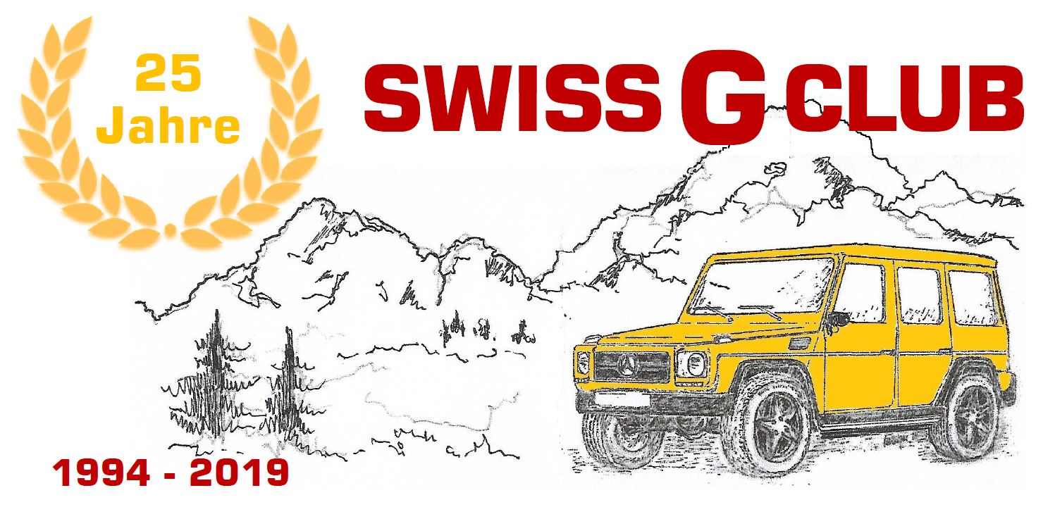 Logo «25 Jahre Swiss G Club»